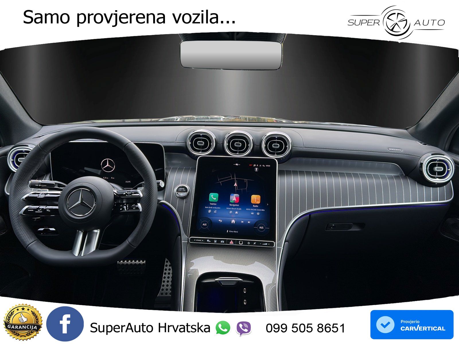 Mercedes GLC Coupe 450d (367 KS) 4MATIC 9G-TRONIC AMG ZRAČNI+ACC+GR SJED+360+PANO