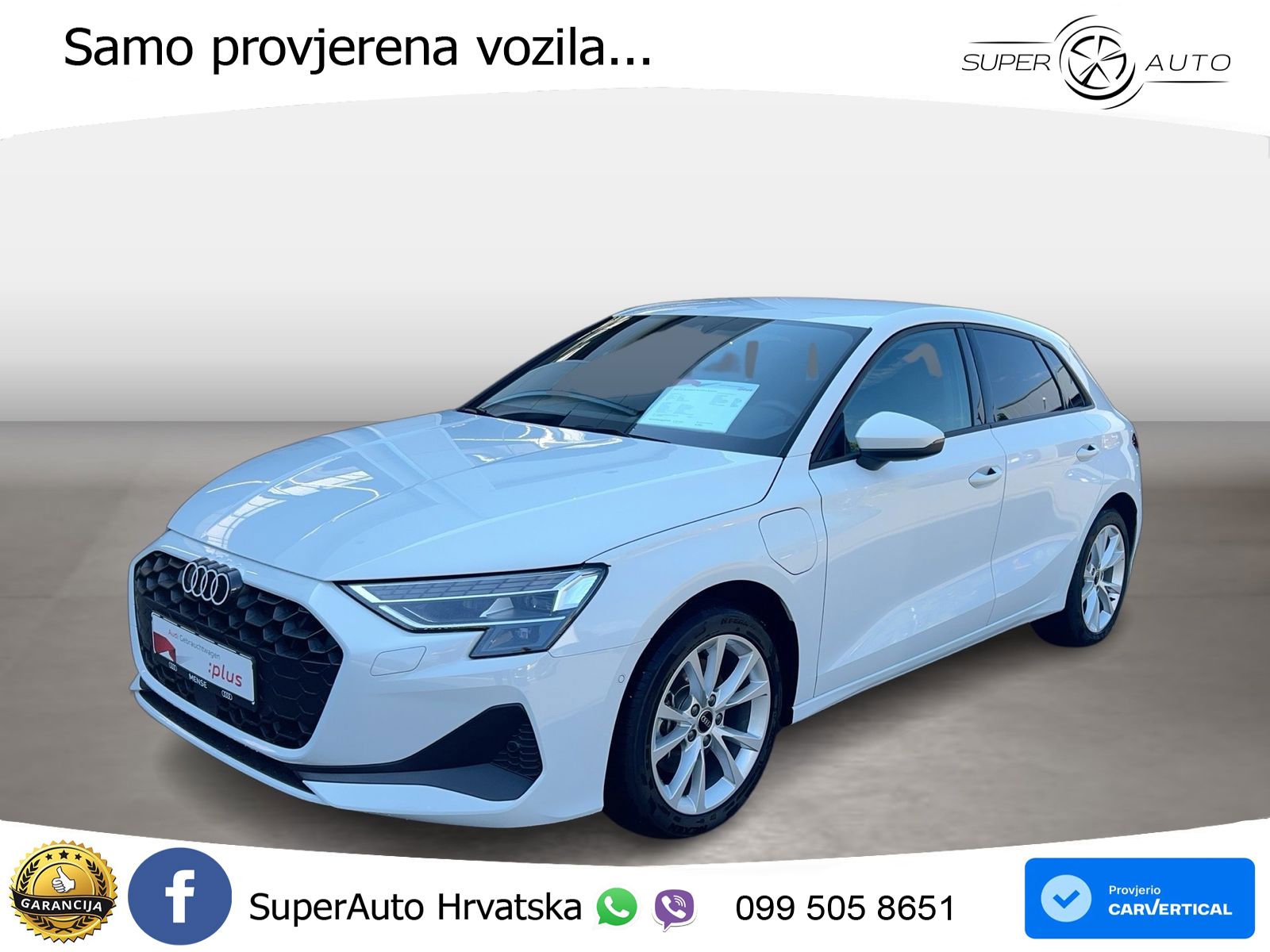 Audi A3 Sportback 40 TFSI e (204 KS) Plug-in Hybrid S tronic LED+GR SJED+ACC