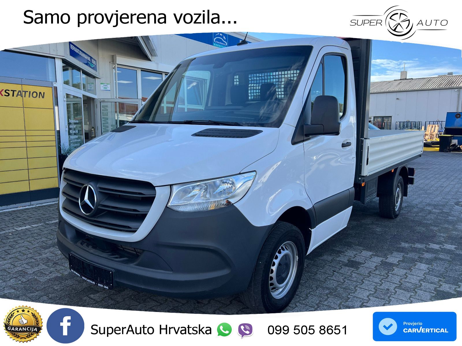 Mercedes-Benz Sprinter III Pritsche RWD 317 CD 170 KS