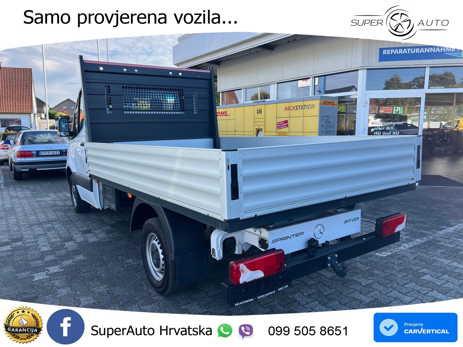 Mercedes-Benz Sprinter III Pritsche RWD 317 CD 170 KS