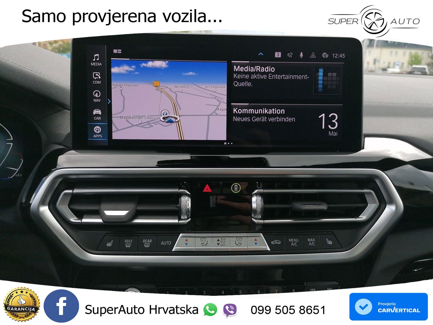 BMW iX3 80 kWh (286 KS) M Sport LED+GR SJED+ACC