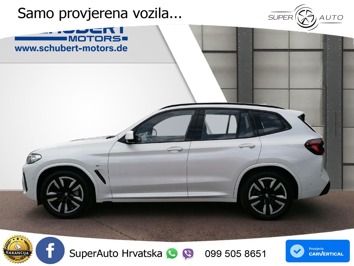 BMW iX3 80 kWh (286 KS) M Sport LED+GR SJED+ACC