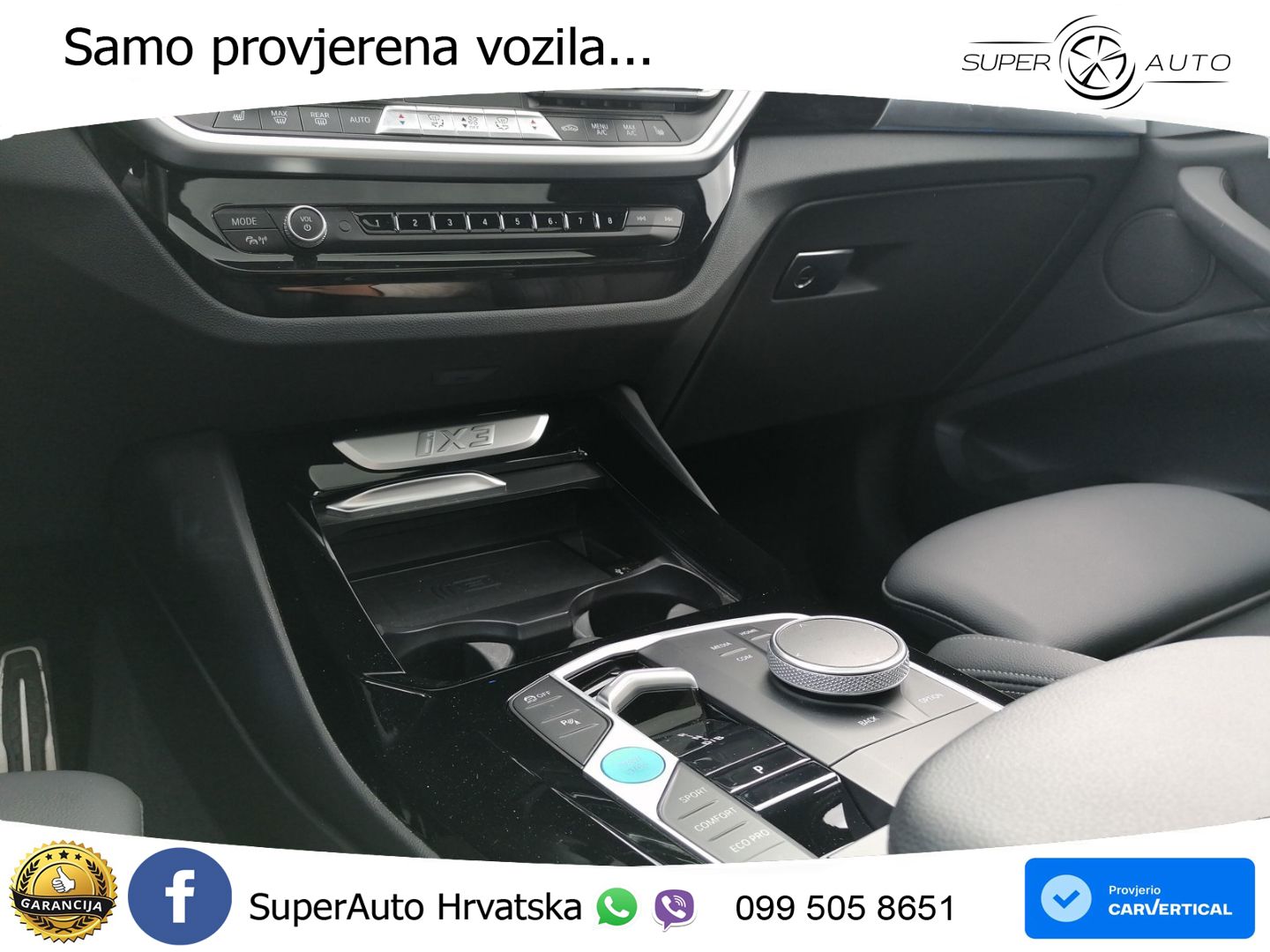 BMW iX3 80 kWh (286 KS) M Sport LED+GR SJED+ACC