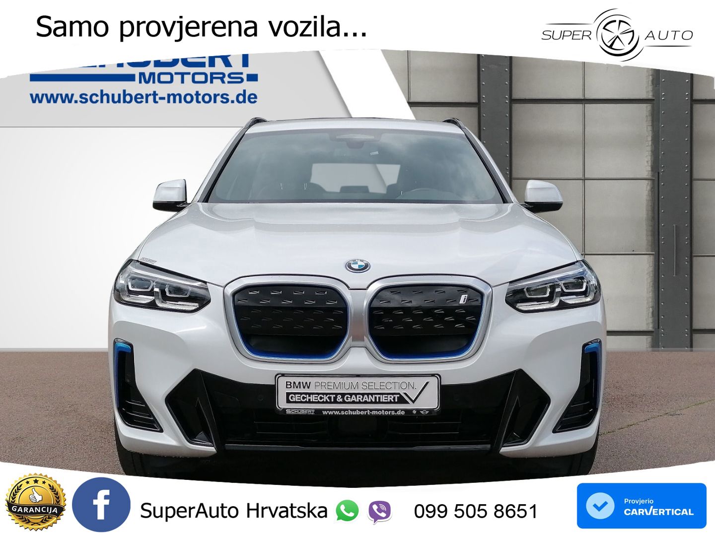 BMW iX3 80 kWh (286 KS) M Sport LED+GR SJED+ACC