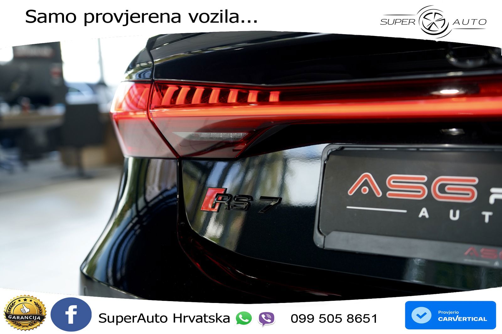 Audi RS7 4.0 TFSI V8 (600 KS) quattro tiptronic LED+GR SJED+ACC