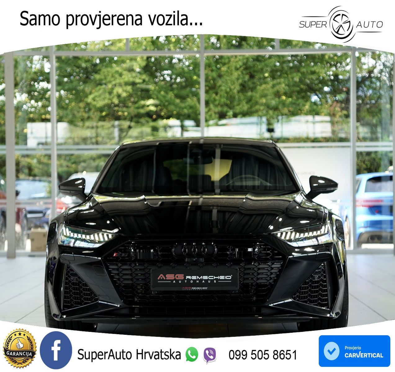 Audi RS7 4.0 TFSI V8 (600 KS) quattro tiptronic LED+GR SJED+ACC