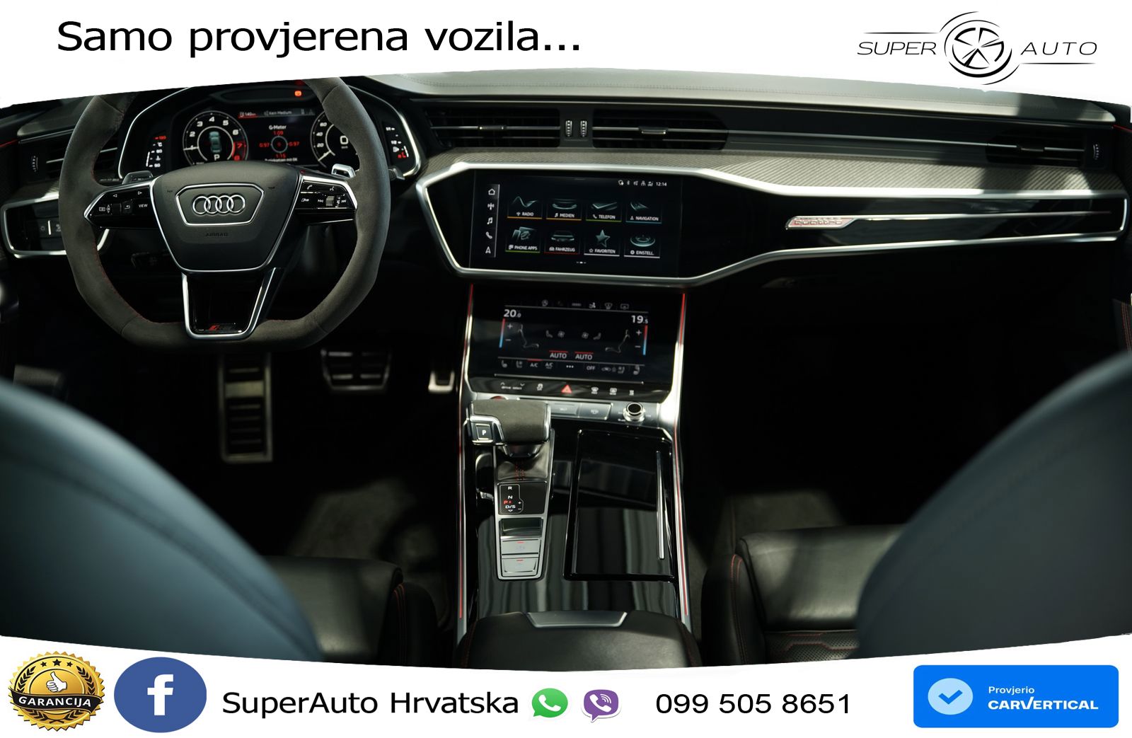 Audi RS7 4.0 TFSI V8 (600 KS) quattro tiptronic LED+GR SJED+ACC