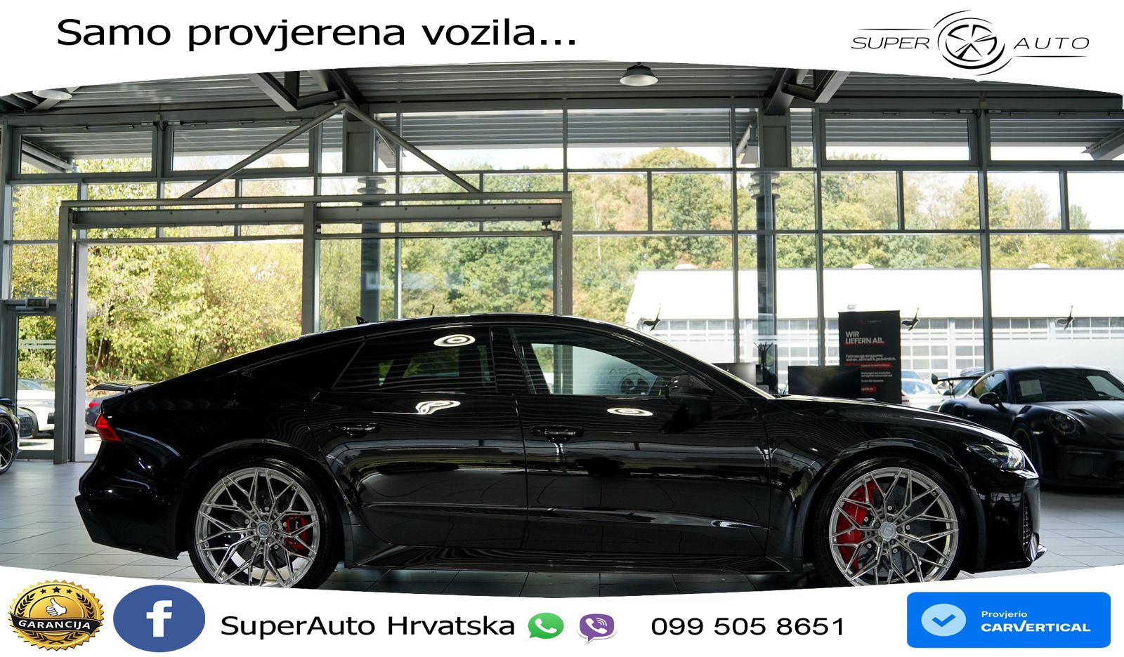 Audi RS7 4.0 TFSI V8 (600 KS) quattro tiptronic LED+GR SJED+ACC
