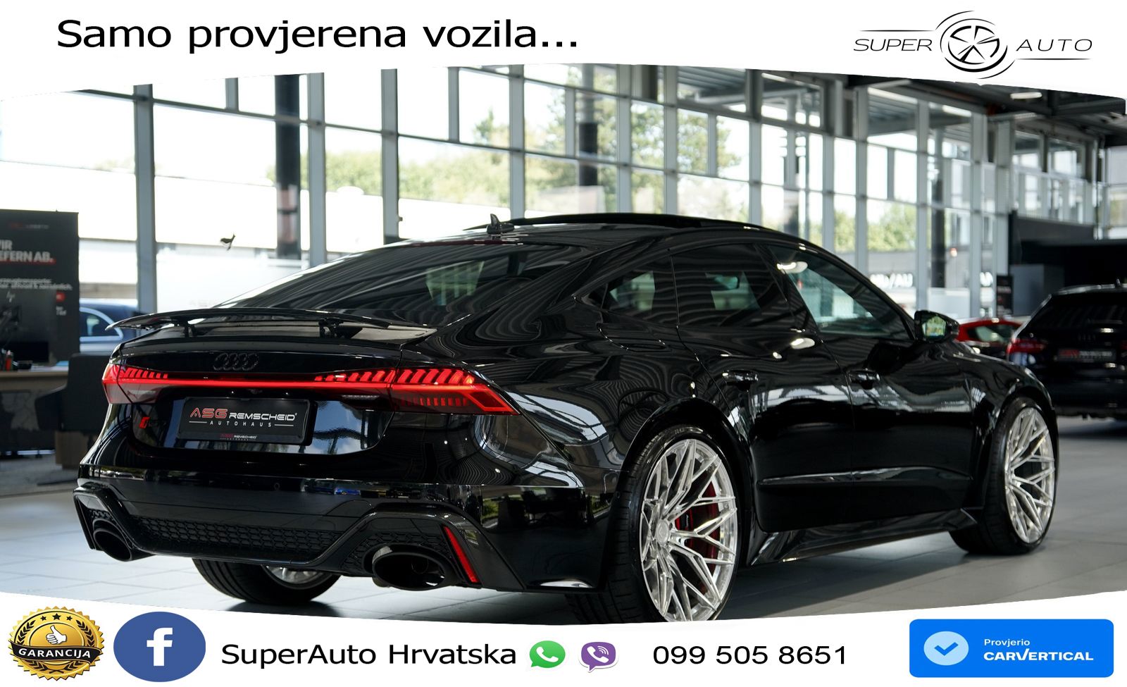 Audi RS7 4.0 TFSI V8 (600 KS) quattro tiptronic LED+GR SJED+ACC