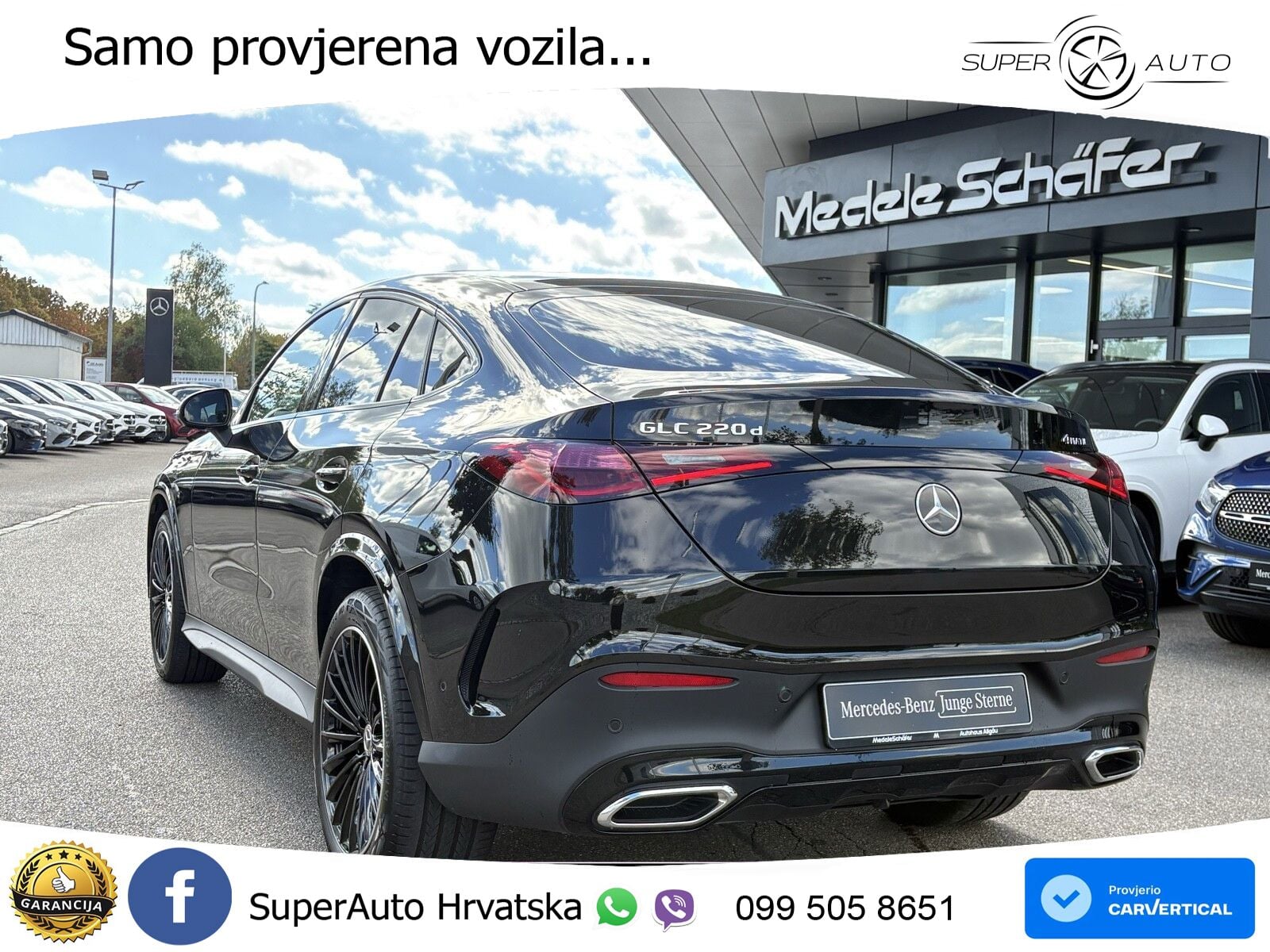 Mercedes GLC Coupe 220d (197 KS) 4MATIC 9G-TRONIC AMG ACC+GR SJED+360+PANO