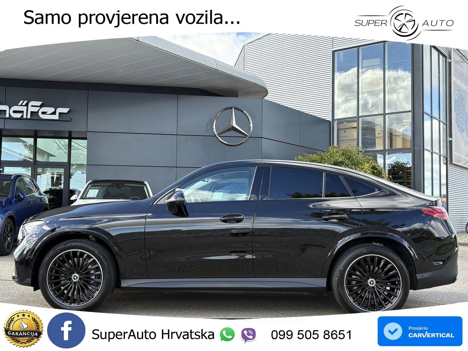 Mercedes GLC Coupe 220d (197 KS) 4MATIC 9G-TRONIC AMG ACC+GR SJED+360+PANO