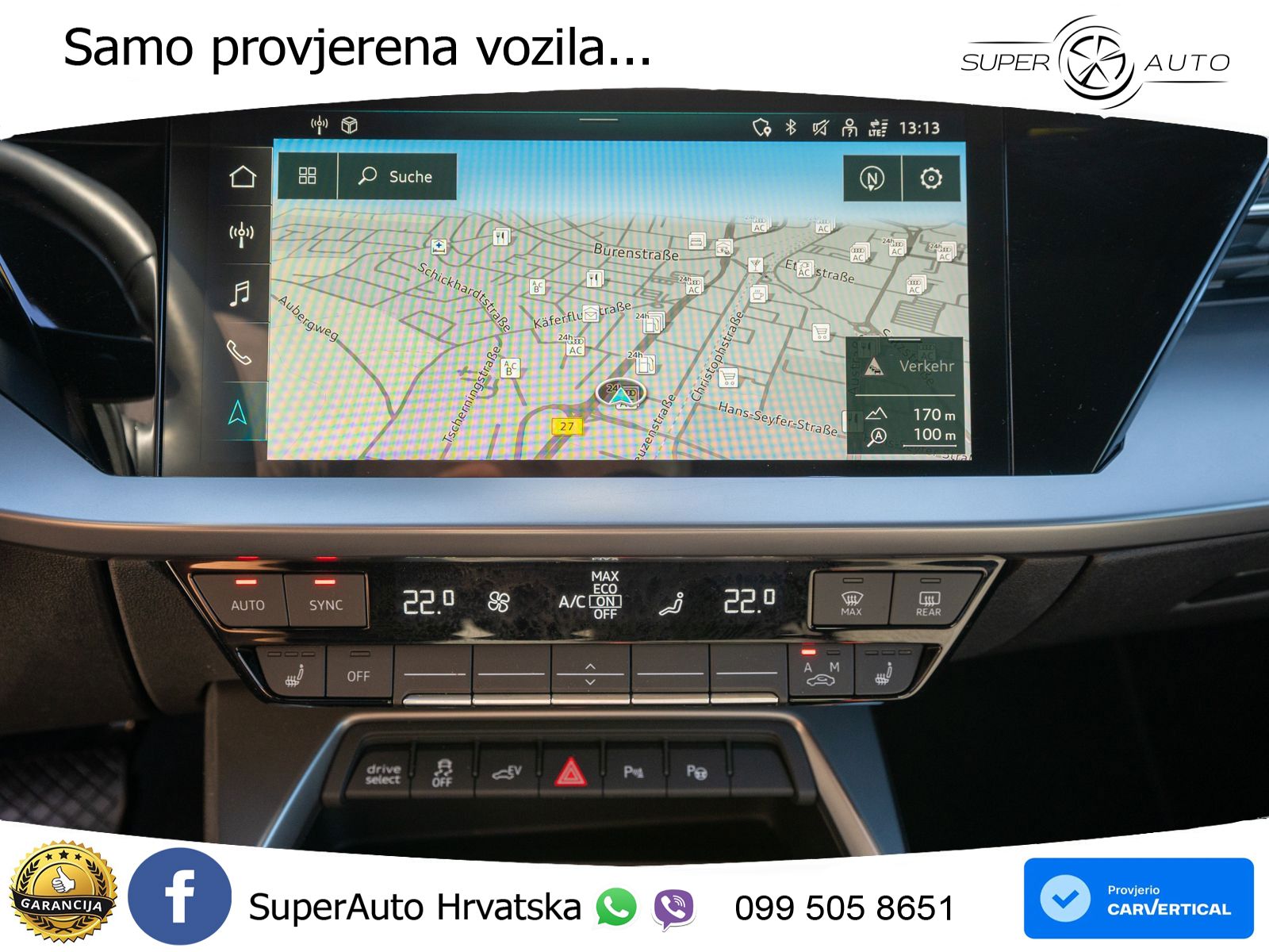 Audi A3 40 TFSIe (204 KS) S tronic LED+GR SJED+ACC