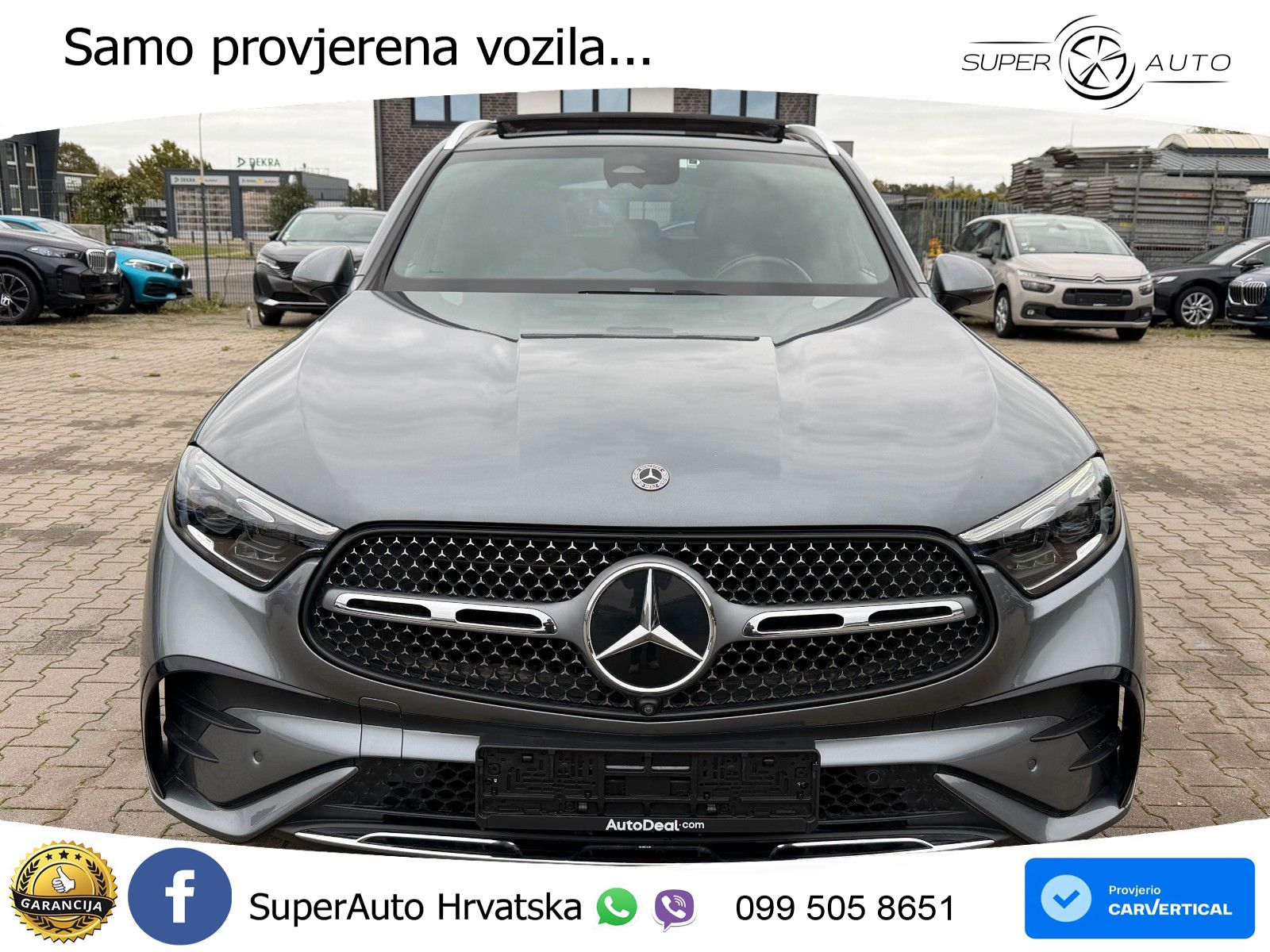 Mercedes GLC 300e (313 KS) 4MATIC 9G-TRONIC AMG ZRAČNI+ACC+GR SJED+360+PANO