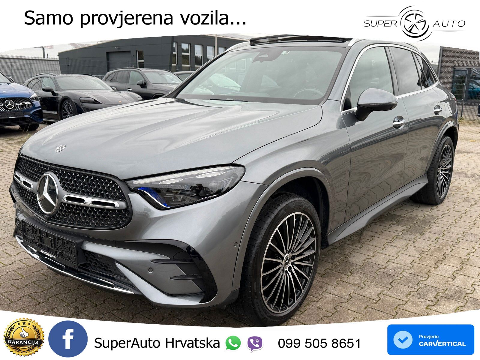 Mercedes GLC 300e (313 KS) 4MATIC 9G-TRONIC AMG ZRAČNI+ACC+GR SJED+360+PANO