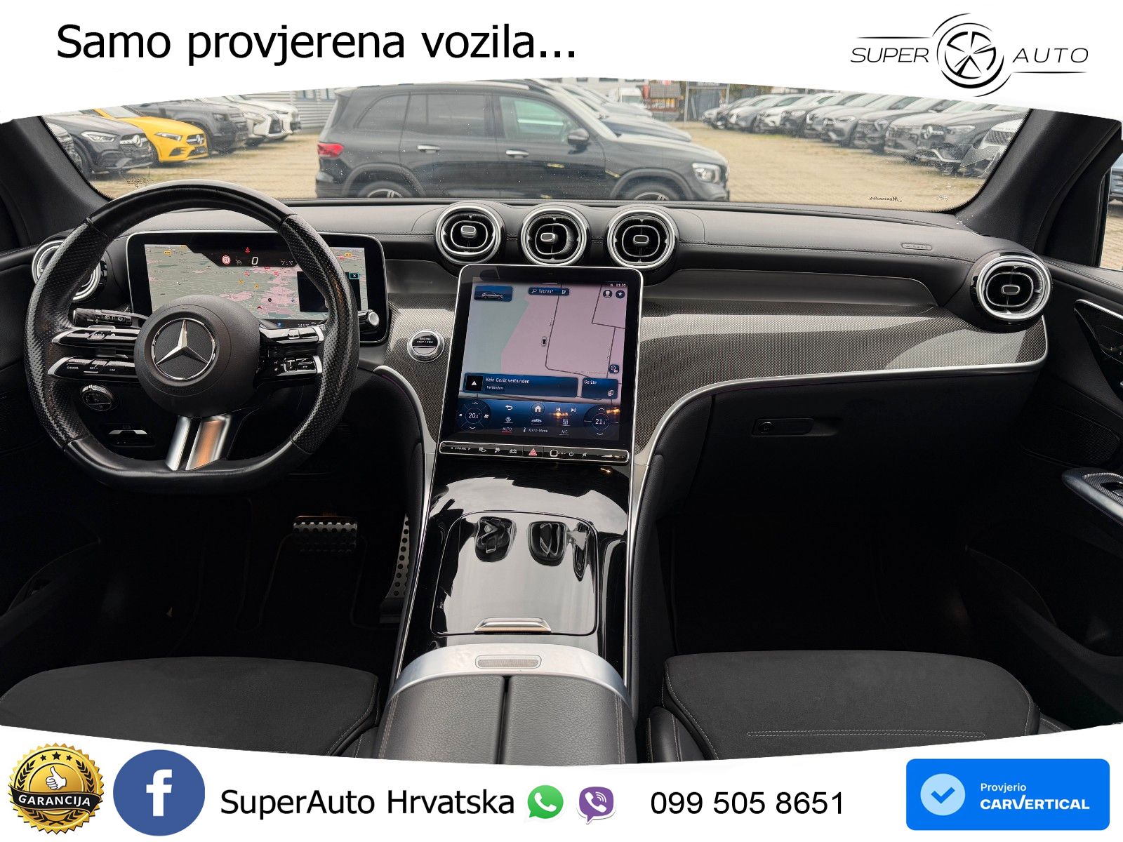 Mercedes GLC 300e (313 KS) 4MATIC 9G-TRONIC AMG ZRAČNI+ACC+GR SJED+360+PANO