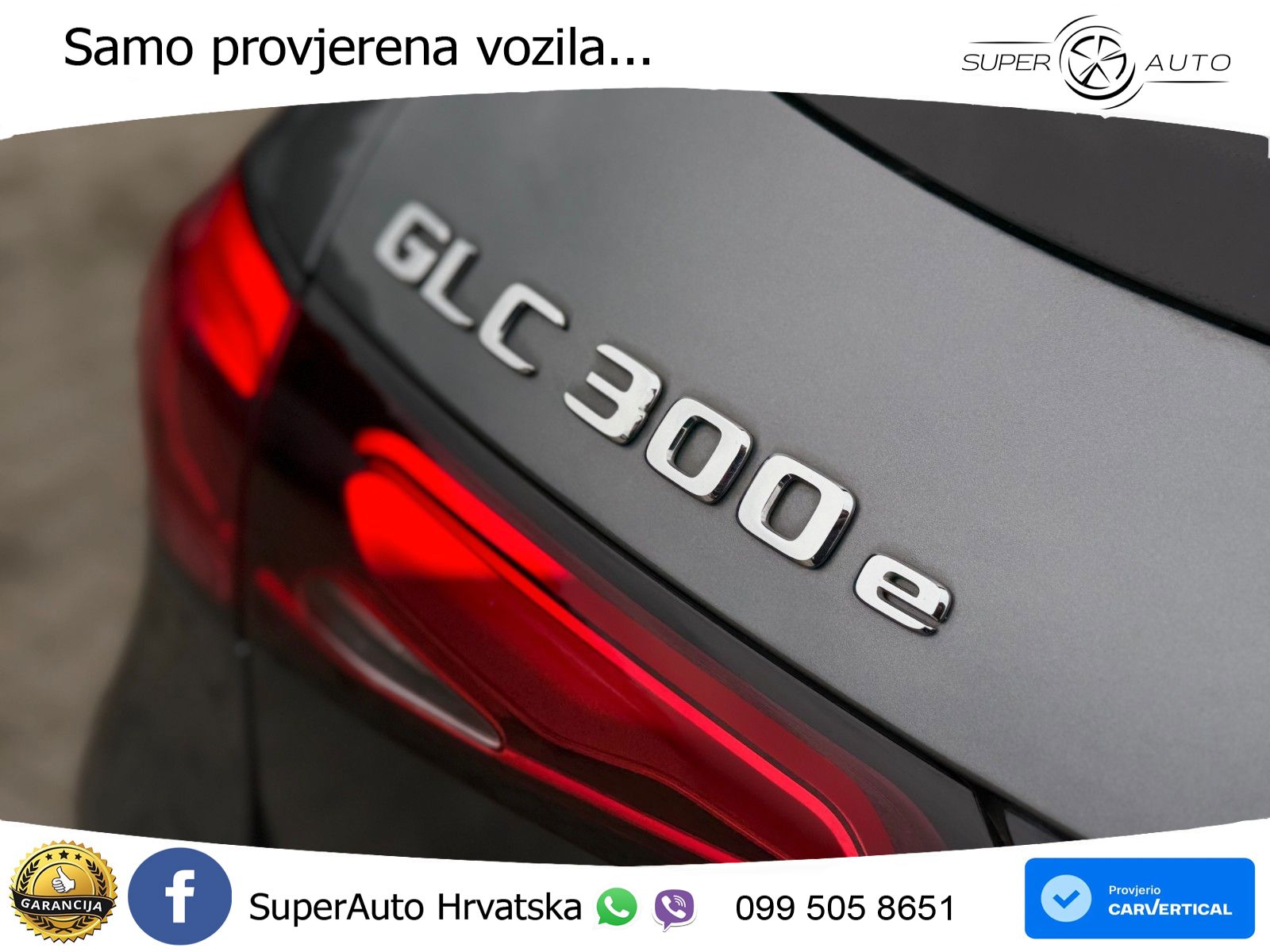 Mercedes GLC 300e (313 KS) 4MATIC 9G-TRONIC AMG ZRAČNI+ACC+GR SJED+360+PANO