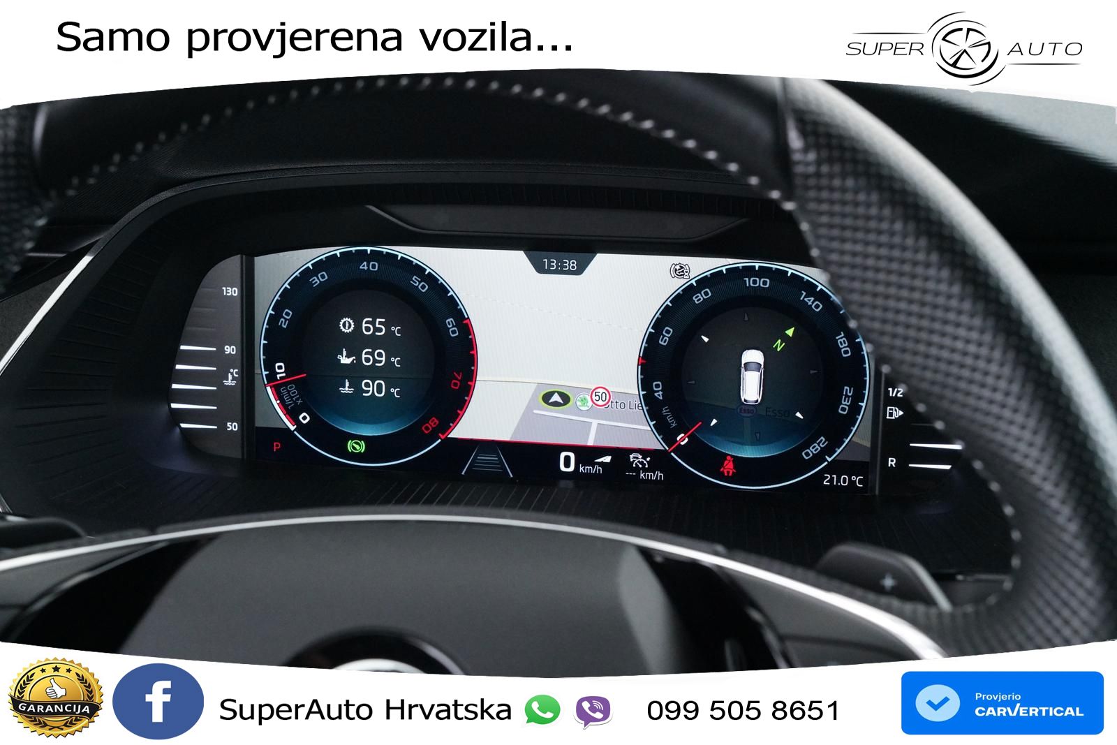 Škoda Octavia Combi RS 2.0 TSI (245 KS) DSG LED+GR SJED+ACC