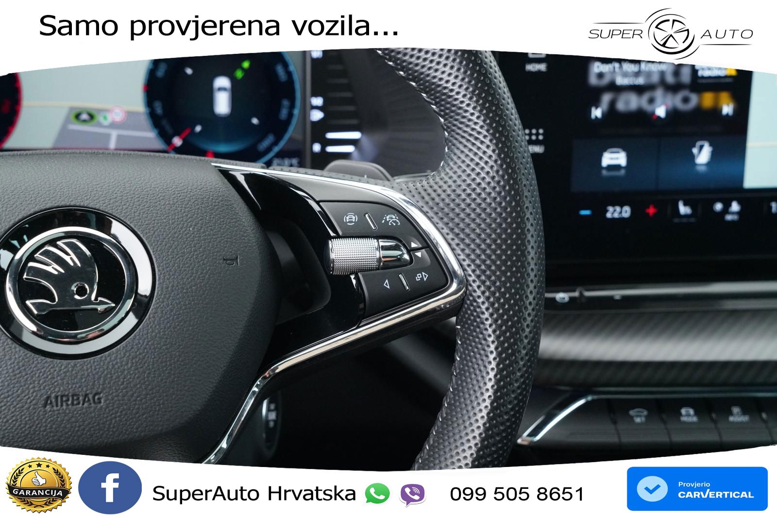 Škoda Octavia Combi RS 2.0 TSI (245 KS) DSG LED+GR SJED+ACC