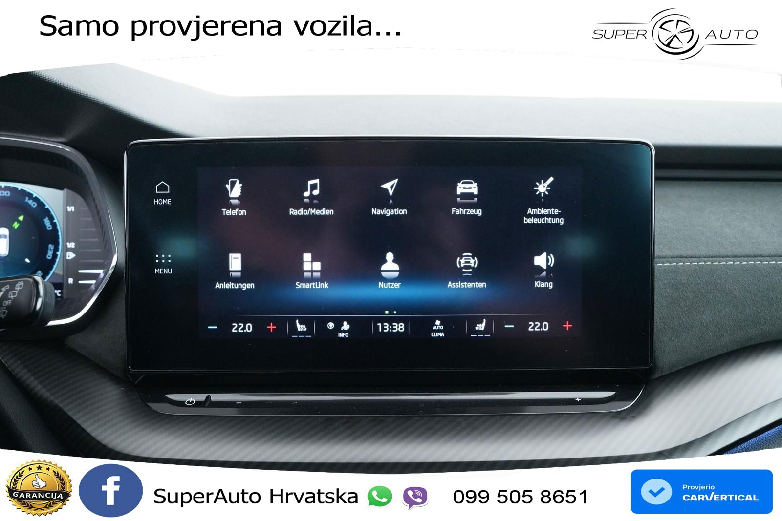 Škoda Octavia Combi RS 2.0 TSI (245 KS) DSG LED+GR SJED+ACC