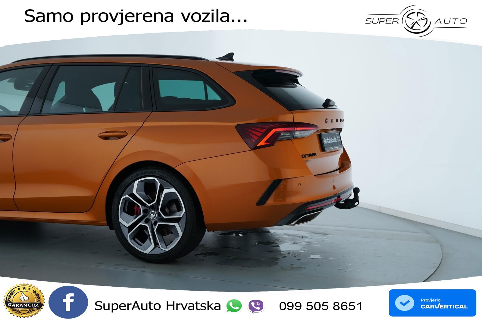 Škoda Octavia Combi RS 2.0 TSI (245 KS) DSG LED+GR SJED+ACC
