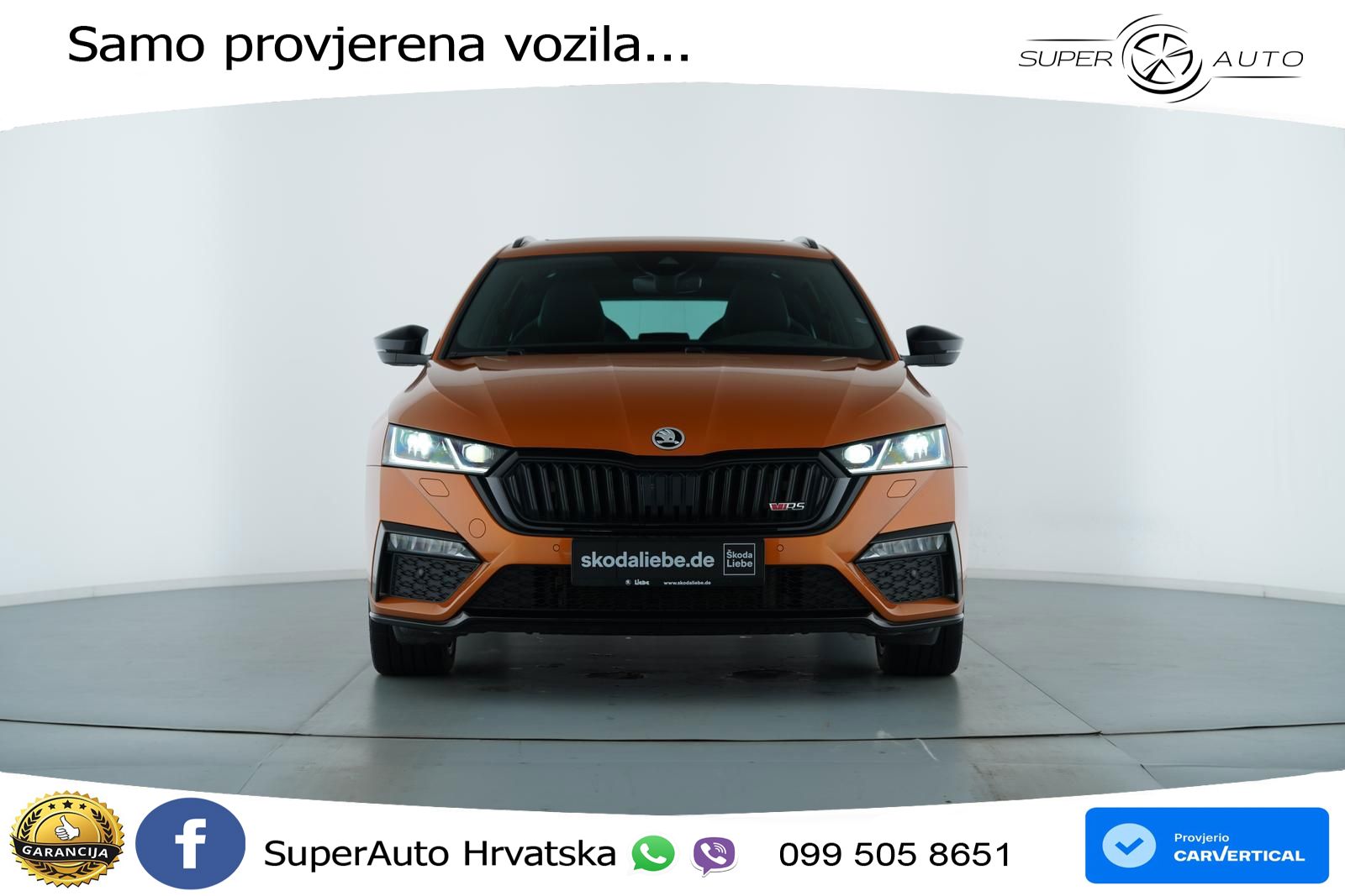 Škoda Octavia Combi RS 2.0 TSI (245 KS) DSG LED+GR SJED+ACC