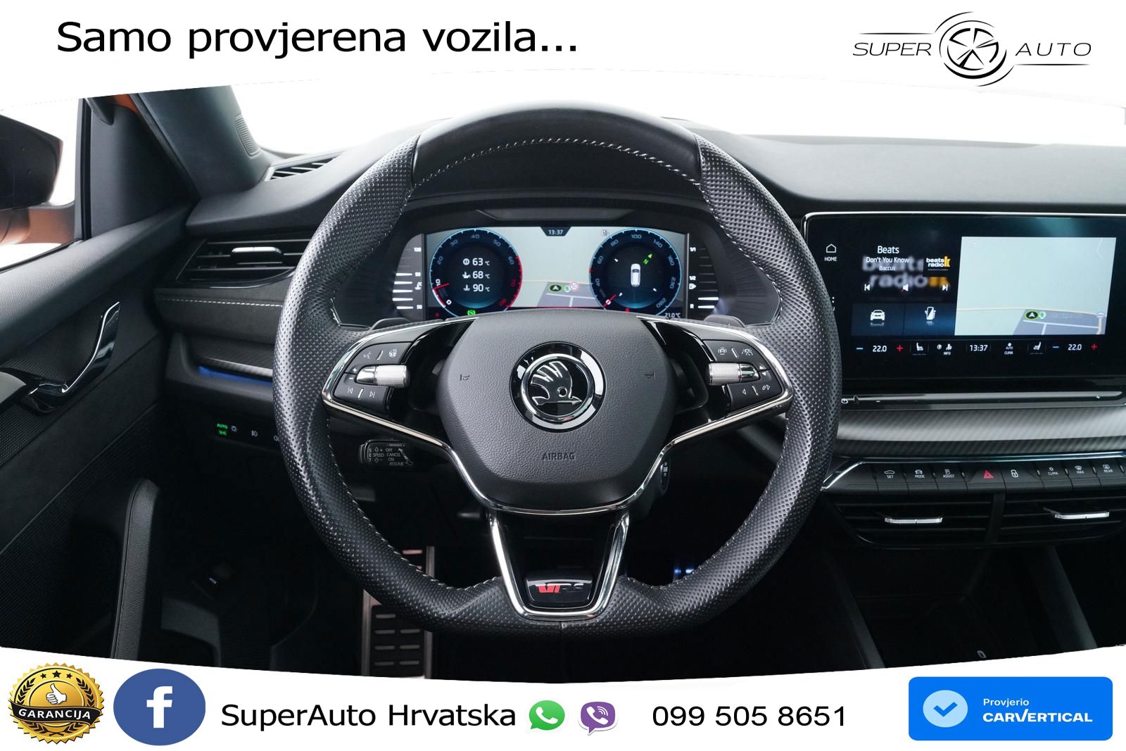 Škoda Octavia Combi RS 2.0 TSI (245 KS) DSG LED+GR SJED+ACC