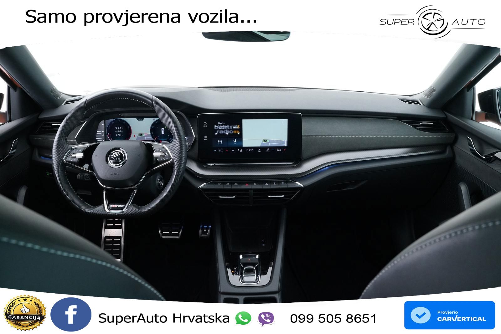 Škoda Octavia Combi RS 2.0 TSI (245 KS) DSG LED+GR SJED+ACC