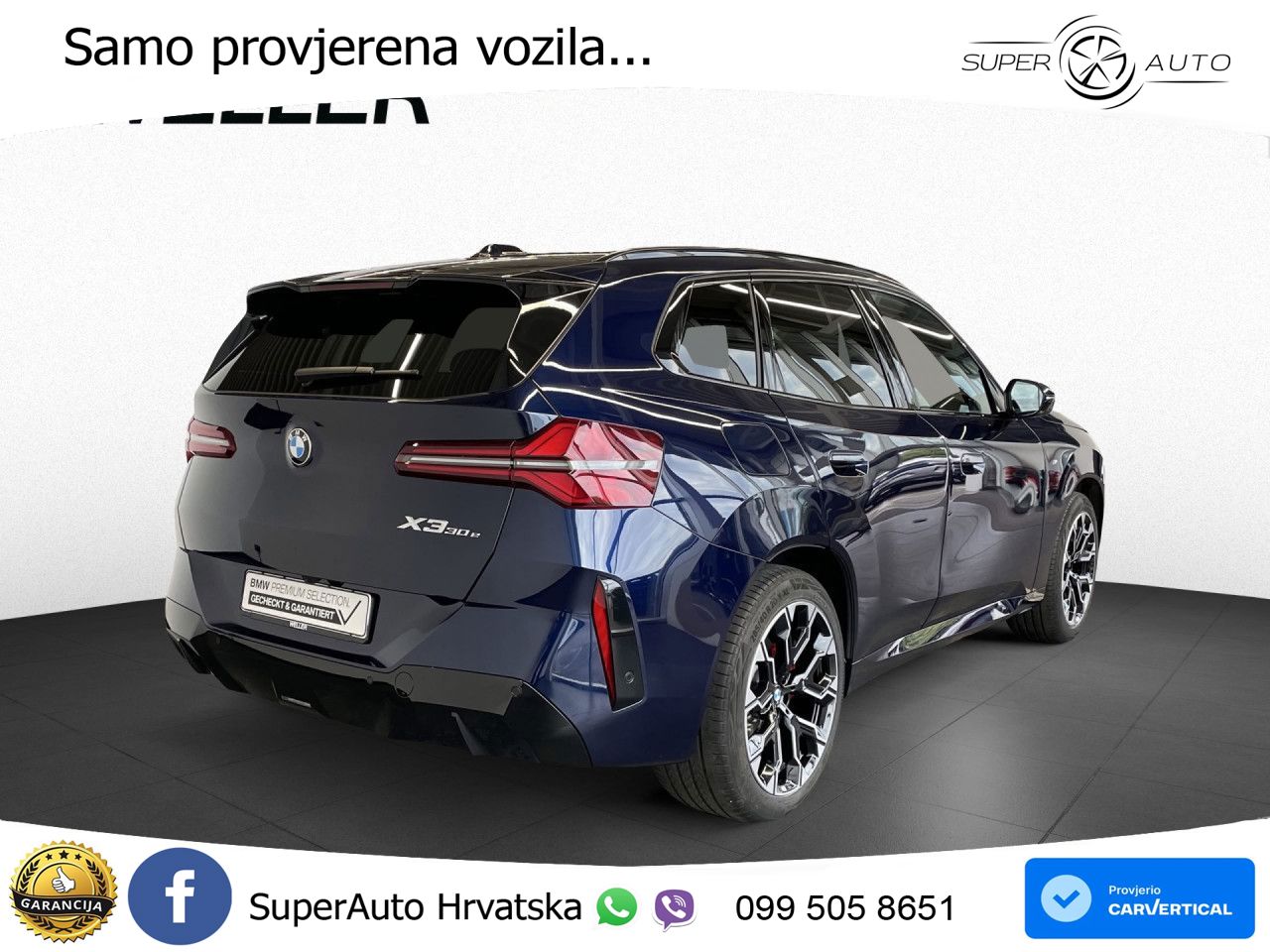 BMW X3 30e xDrive Steptronic M Sport ACC+GR SJED+360+PANO