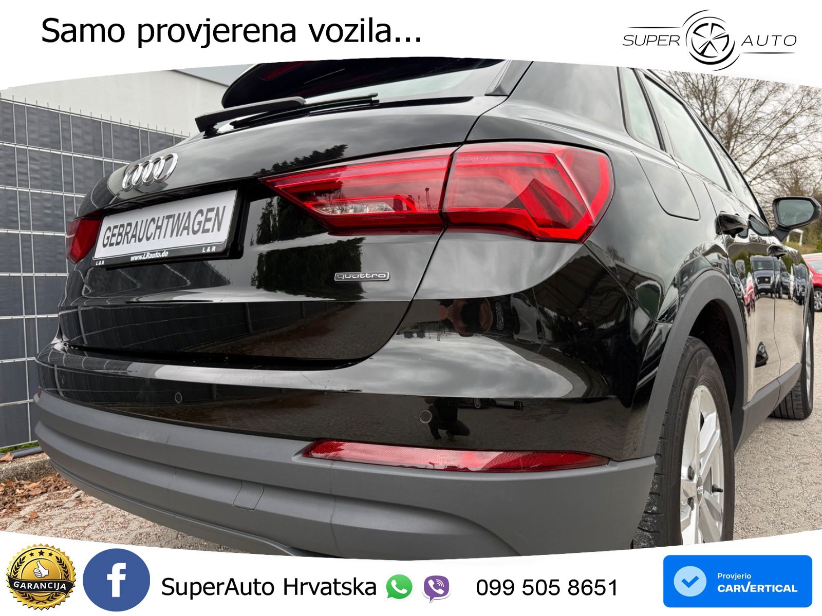 Audi Q3 40 TFSI (190 KS) quattro S tronic