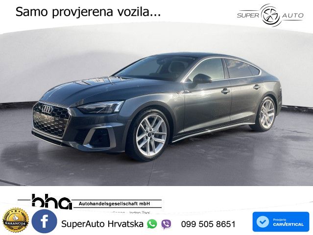 Audi A5 Sportback 45 TFSI (265 KS) quattro S tronic S line LED+GR SJED+ACC
