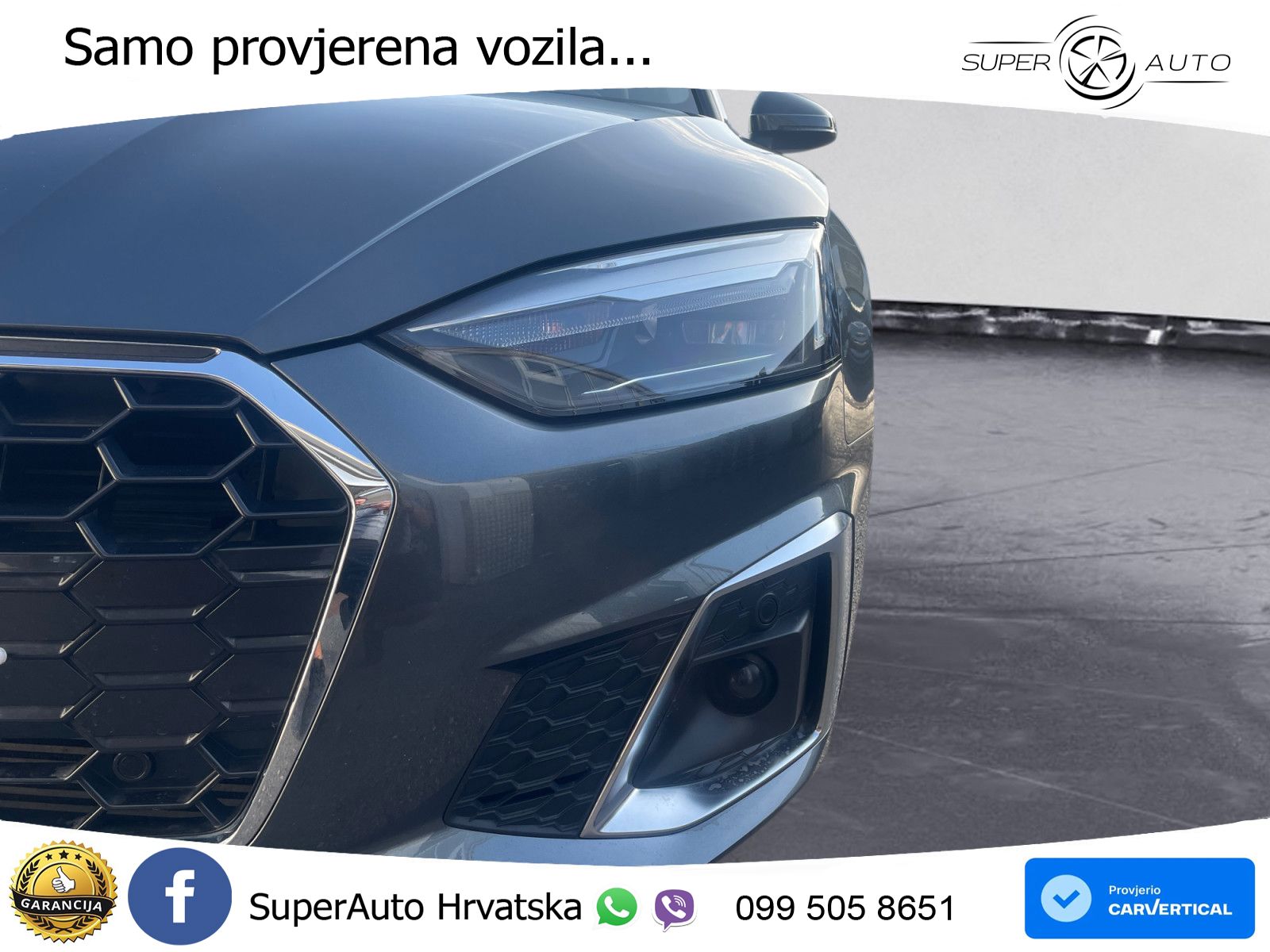 Audi A5 Sportback 45 TFSI (265 KS) quattro S tronic S line LED+GR SJED+ACC