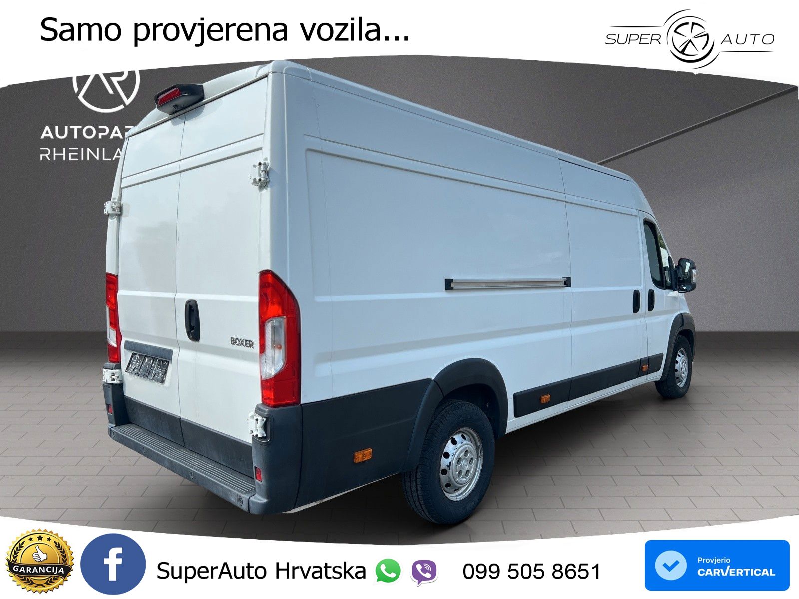 Peugeot Boxer Kasten L4H2 Premium*Motor Neu*0 Km* 165 KS
