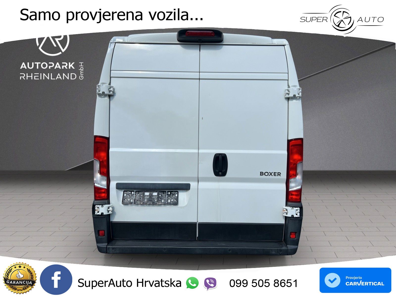 Peugeot Boxer Kasten L4H2 Premium*Motor Neu*0 Km* 165 KS