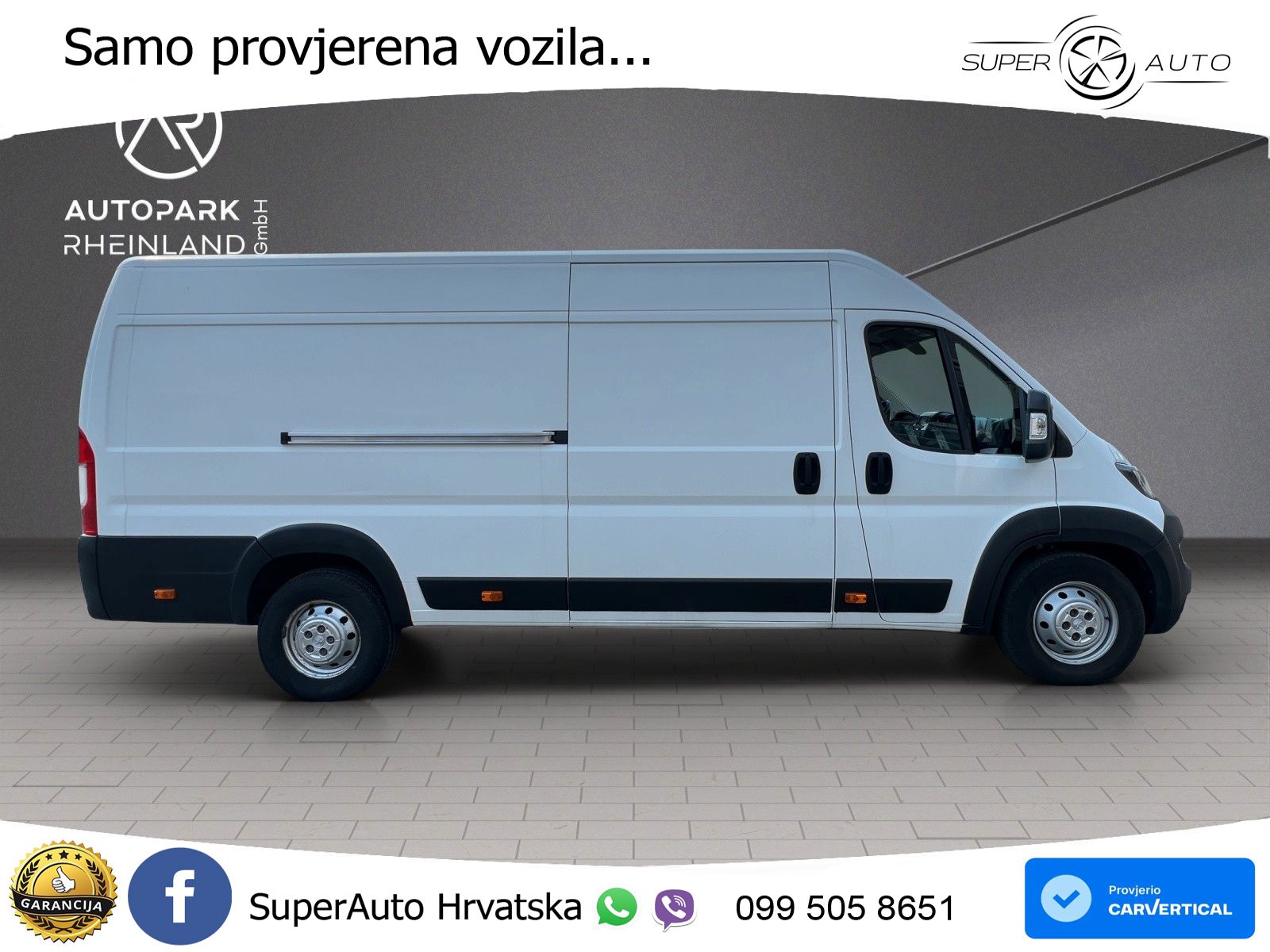 Peugeot Boxer Kasten L4H2 Premium*Motor Neu*0 Km* 165 KS
