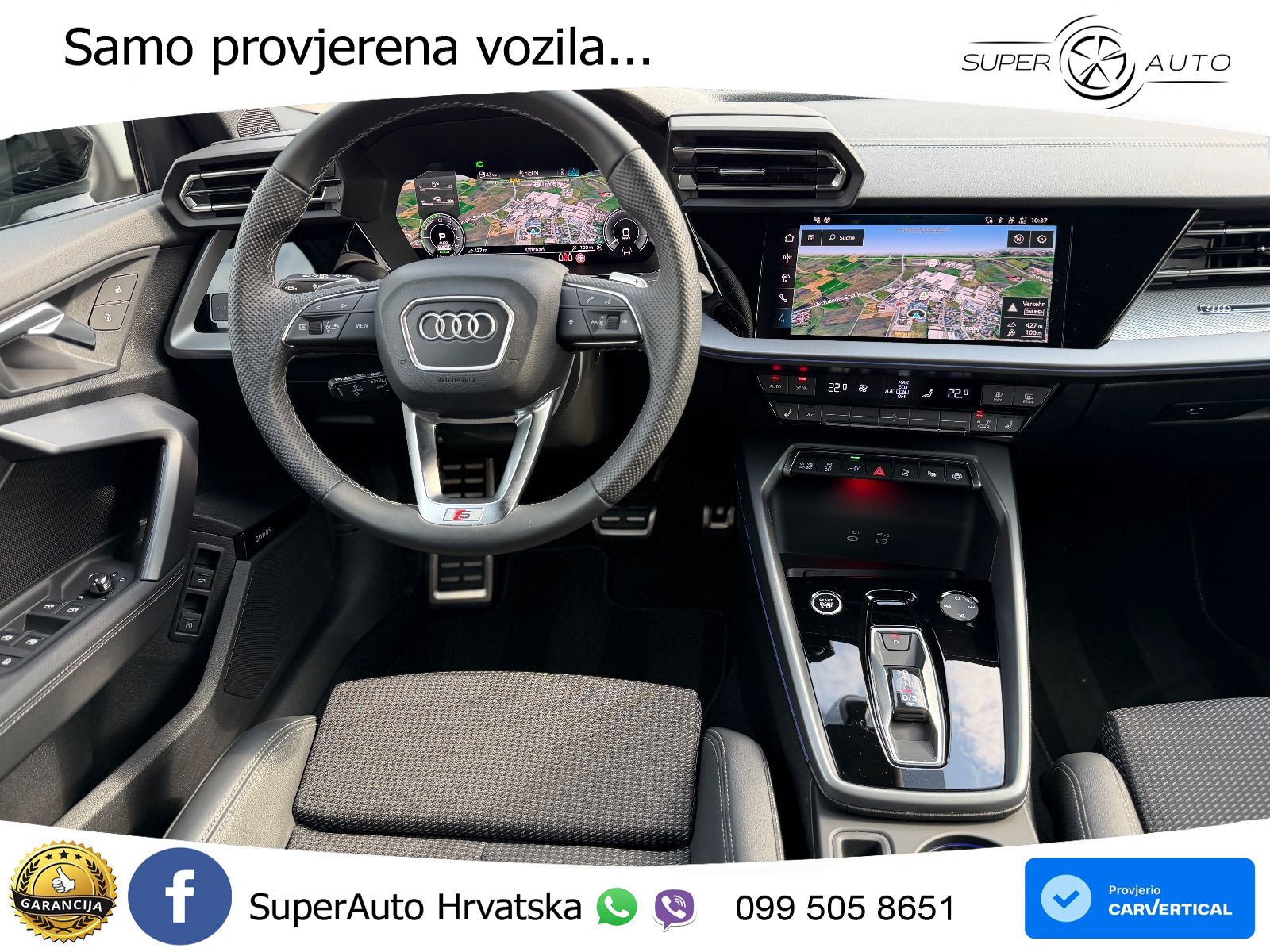Audi A3 Sportback 40 TFSI e (204 KS) Plug-in Hybrid S tronic S line LED+GR SJED+ACC