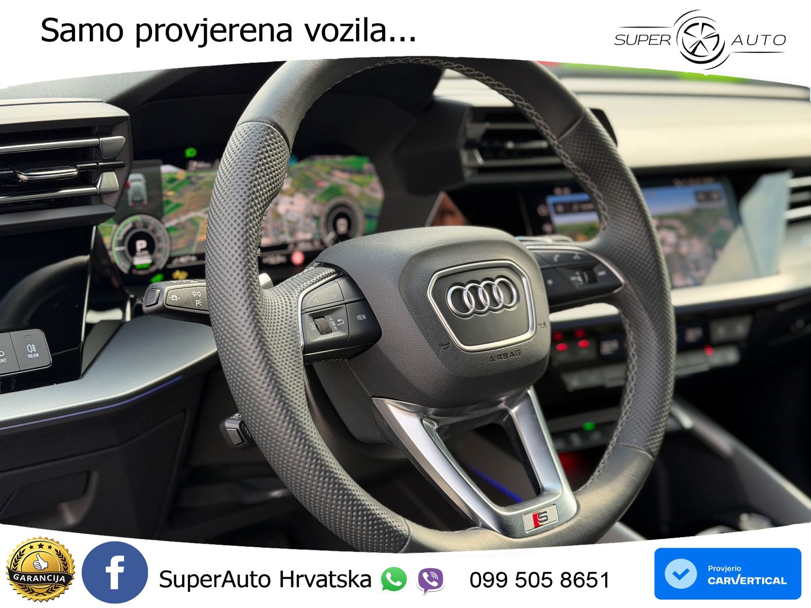 Audi A3 Sportback 40 TFSI e (204 KS) Plug-in Hybrid S tronic S line LED+GR SJED+ACC