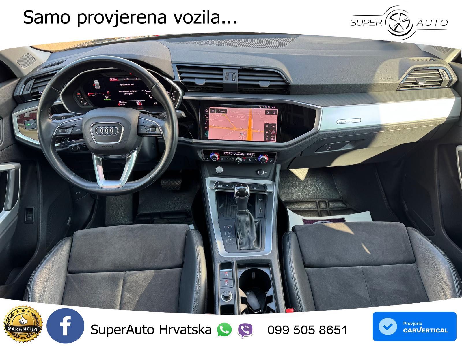 Audi Q3 40 TDI (190 KS) quattro S tronic S line LED+GR SJED+ACC