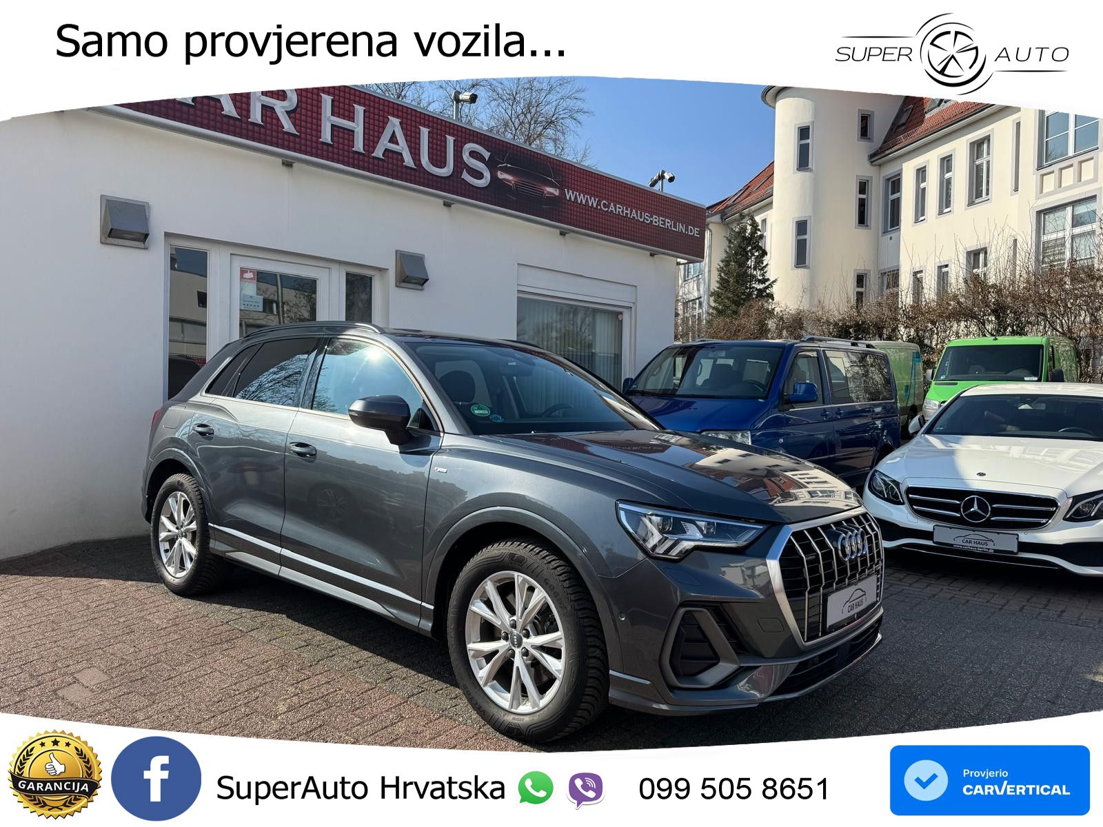 Audi Q3 40 TDI (190 KS) quattro S tronic S line LED+GR SJED+ACC