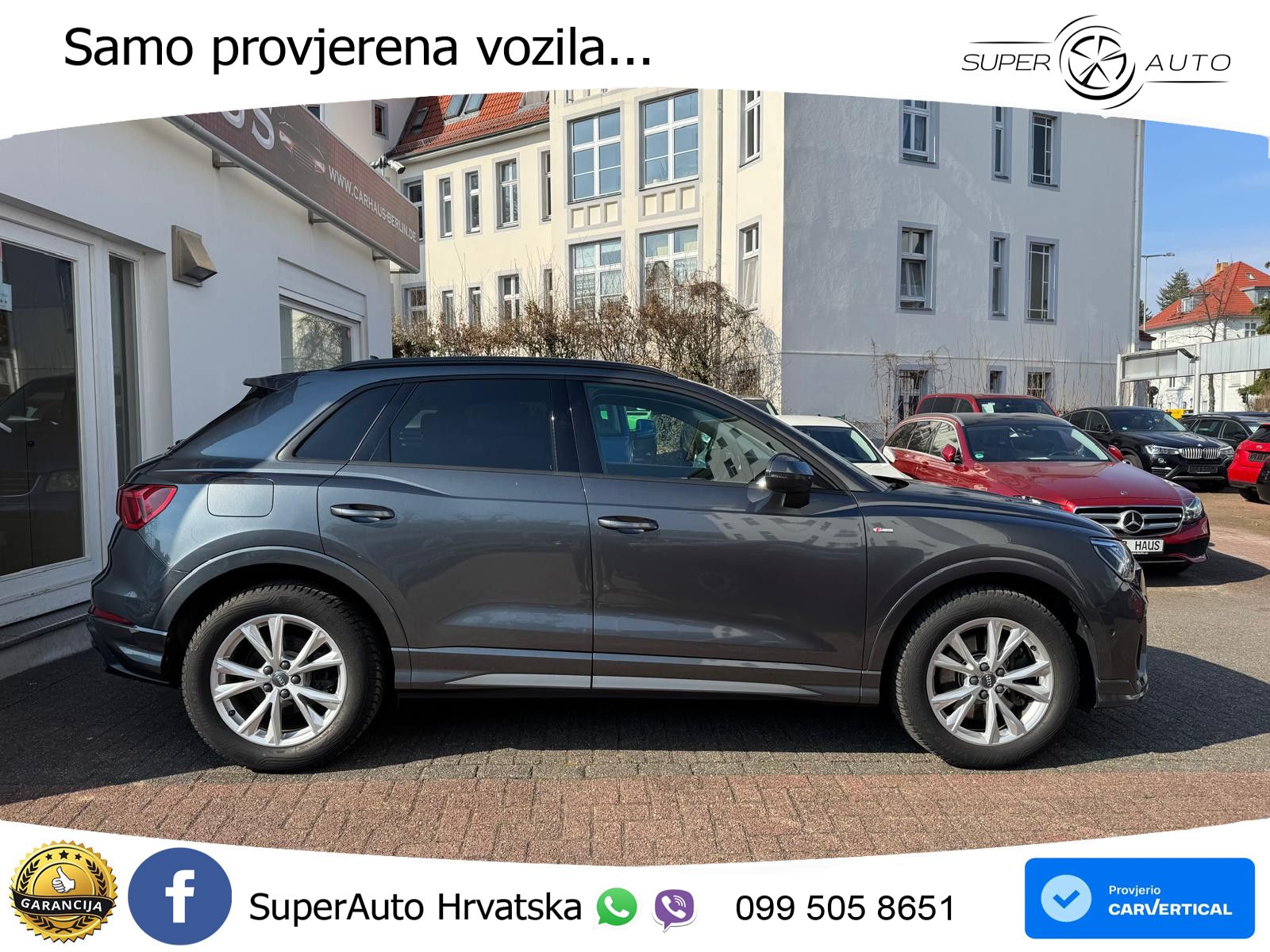 Audi Q3 40 TDI (190 KS) quattro S tronic S line LED+GR SJED+ACC