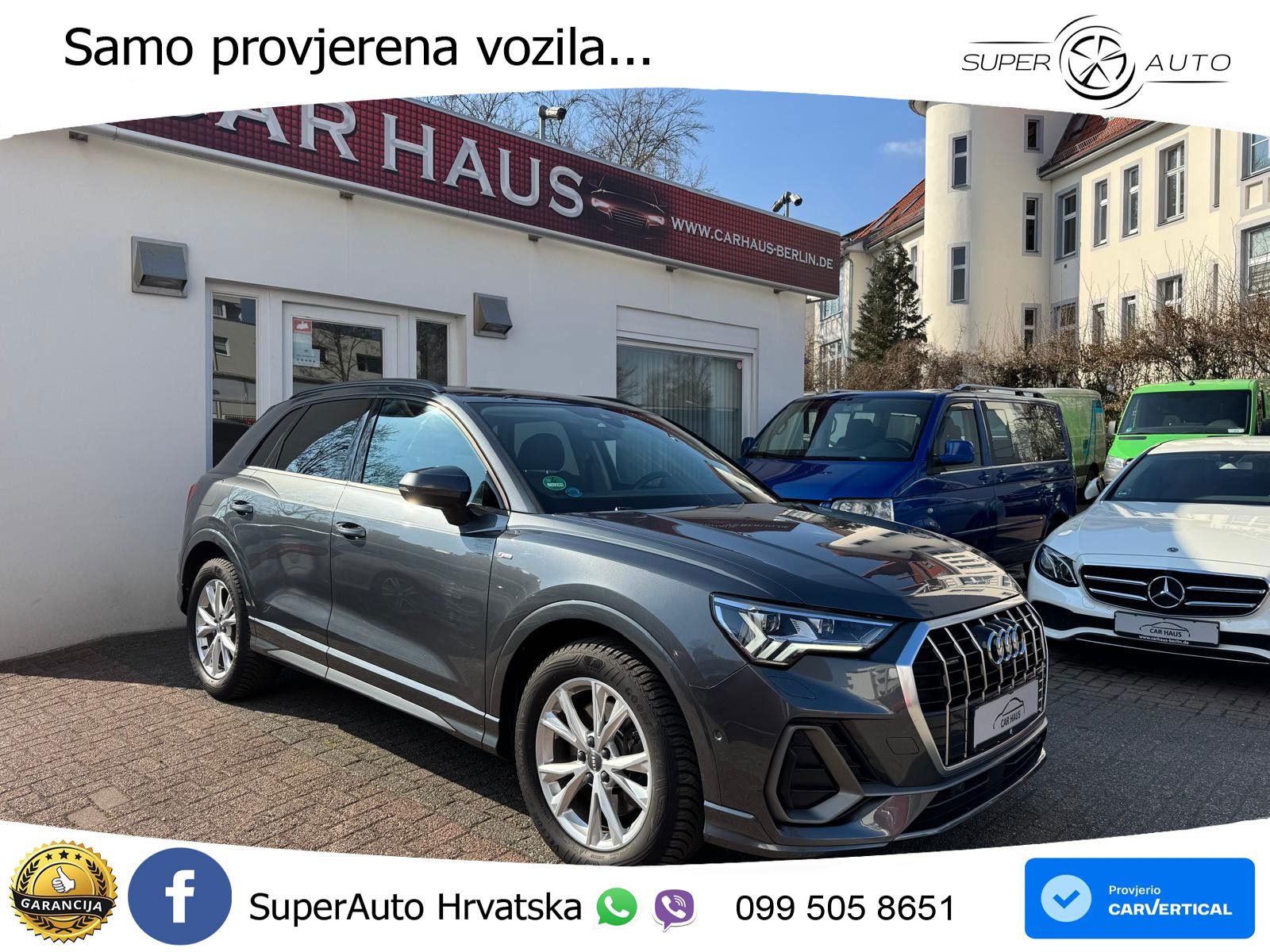 Audi Q3 40 TDI (190 KS) quattro S tronic S line LED+GR SJED+ACC