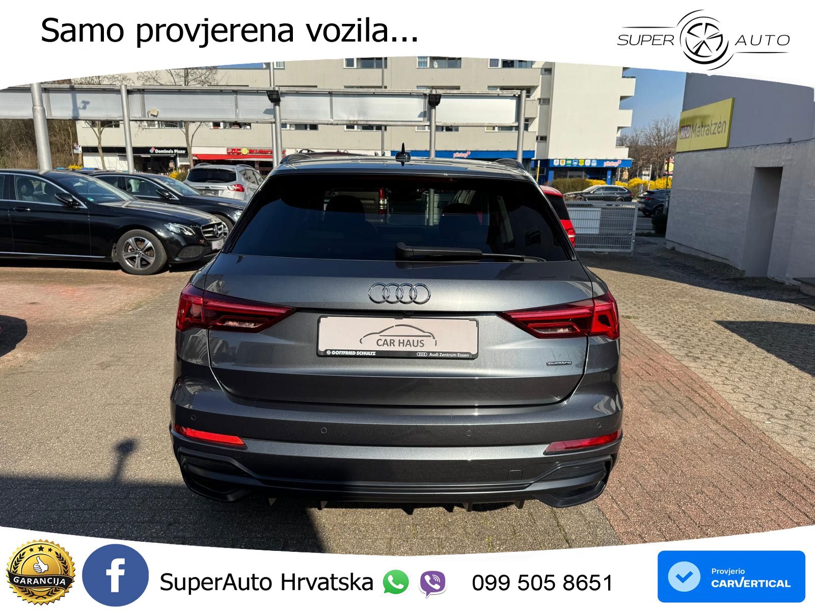 Audi Q3 40 TDI (190 KS) quattro S tronic S line LED+GR SJED+ACC