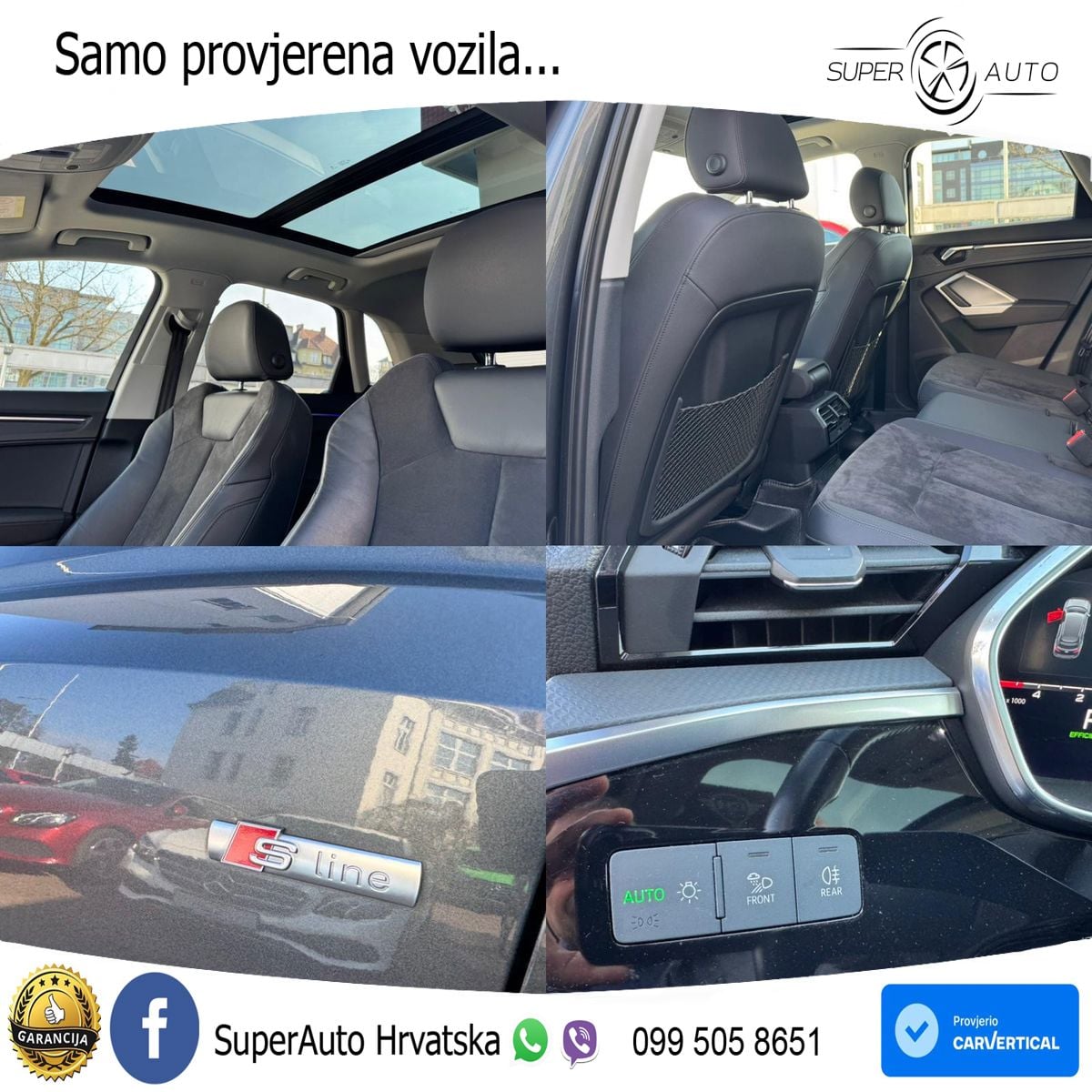 Audi Q3 40 TDI (190 KS) quattro S tronic S line LED+GR SJED+ACC