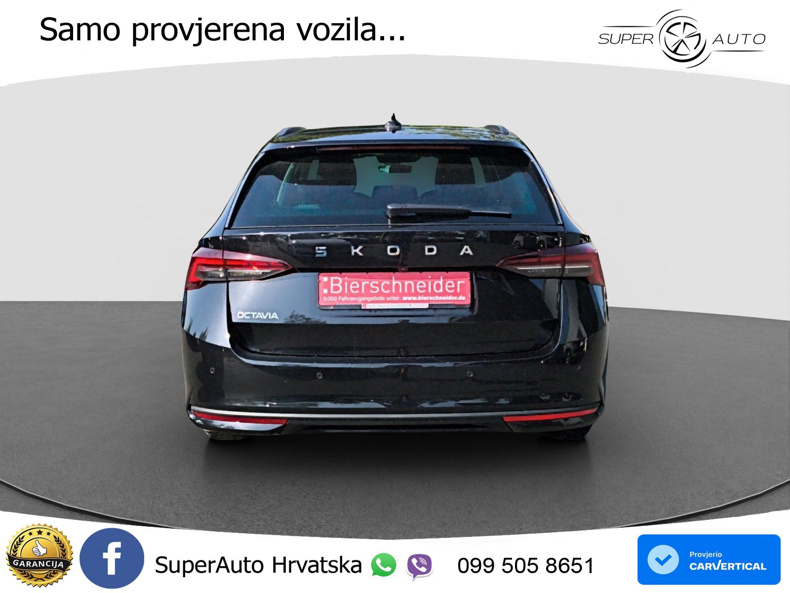 Škoda Octavia Combi 2.0 TDI (150 KS) DSG Selection LED+GR SJED+ACC