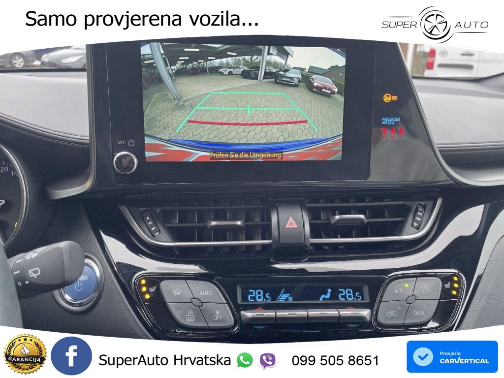 Toyota C-HR 2.0 (184 KS) Hybrid e-CVT Team Deutschland LED+GR SJED+ACC