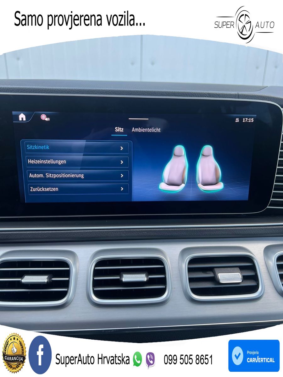 Mercedes-Benz GLS GLS 350d EQ Boost 4MATIC 9G-TRONIC ZRAČNI+ACC+GR SJED+KAM+PANO