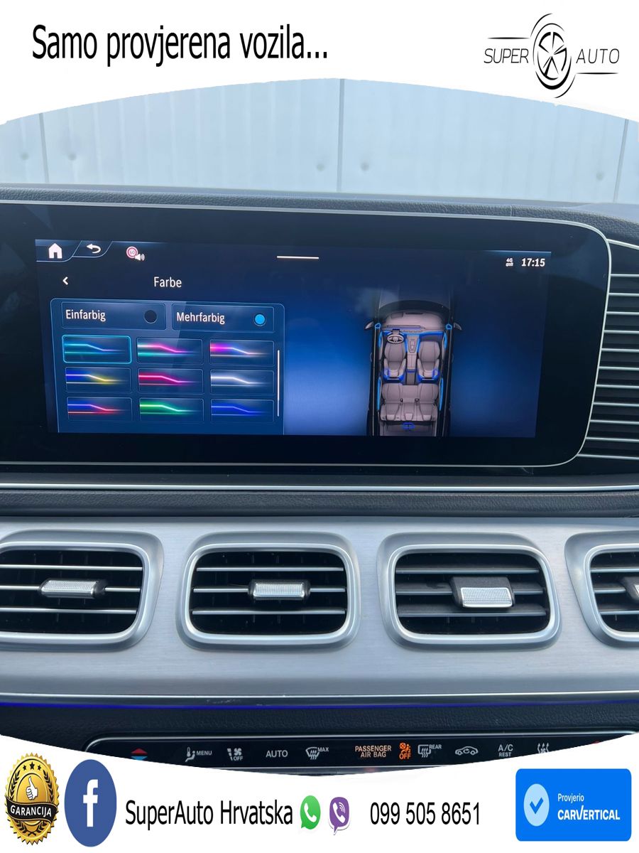 Mercedes-Benz GLS GLS 350d EQ Boost 4MATIC 9G-TRONIC ZRAČNI+ACC+GR SJED+KAM+PANO