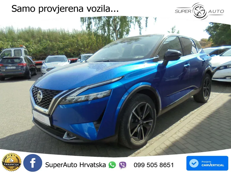 Nissan Qashqai 1.3 DIG-T (158 KS) Xtronic Tekna LED+GR SJED+ACC