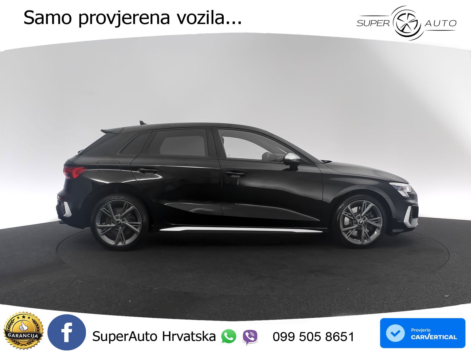 Audi S3 2.0 TFSI (310 KS) quattro S tronic LED+GR SJED+ACC