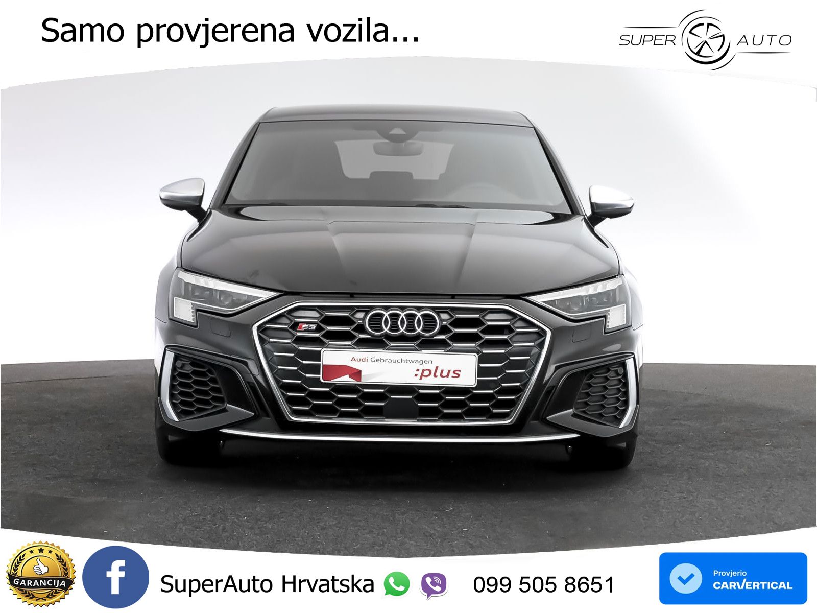 Audi S3 2.0 TFSI (310 KS) quattro S tronic LED+GR SJED+ACC