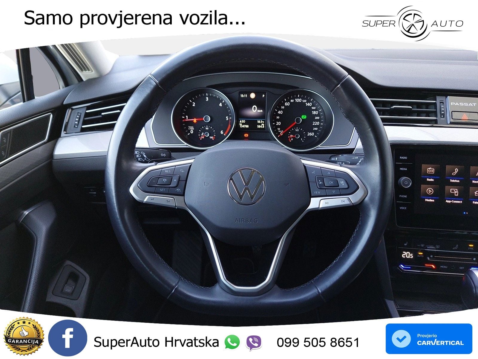 Volkswagen Passat Variant 2.0 TDI (150 KS) DSG Business LED+GR SJED+ACC